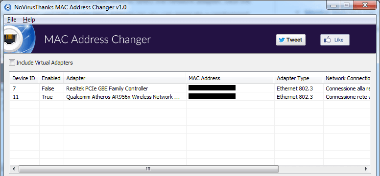 Windows 10 Mac Changer Download